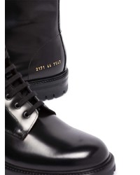 Bottes de loisirs en cuir noires Common Projects