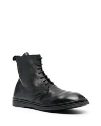 Bottes de loisirs en cuir noires Moma