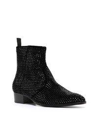 Bottes de loisirs en cuir noires Kurt Geiger London