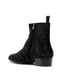 Bottes de loisirs en cuir noires Kurt Geiger London