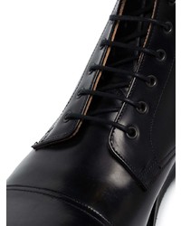 Bottes de loisirs en cuir noires Grenson