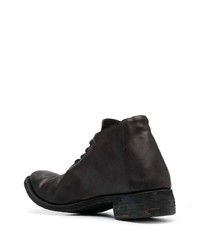 Bottes de loisirs en cuir noires A Diciannoveventitre