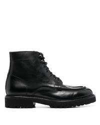 Bottes de loisirs en cuir noires Doucal's