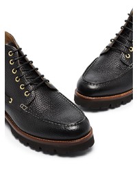 Bottes de loisirs en cuir noires Grenson