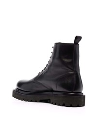 Bottes de loisirs en cuir noires Officine Creative