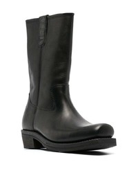 Bottes de loisirs en cuir noires Our Legacy