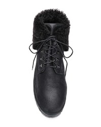 Bottes de loisirs en cuir noires Henderson Baracco