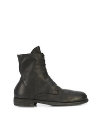 Bottes de loisirs en cuir noires Guidi