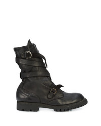 Bottes de loisirs en cuir noires Guidi