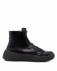 Bottes de loisirs en cuir noires Hevo