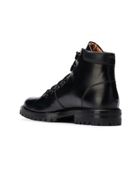 Bottes de loisirs en cuir noires Common Projects