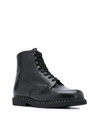 Bottes de loisirs en cuir noires Paraboot