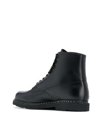 Bottes de loisirs en cuir noires Paraboot