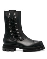 Bottes de loisirs en cuir noires JORDANLUCA