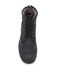 Bottes de loisirs en cuir noires Officine Creative