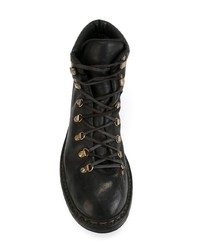 Bottes de loisirs en cuir noires Guidi