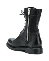 Bottes de loisirs en cuir noires The Last Conspiracy