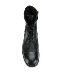 Bottes de loisirs en cuir noires Premiata