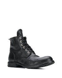 Bottes de loisirs en cuir noires Moma