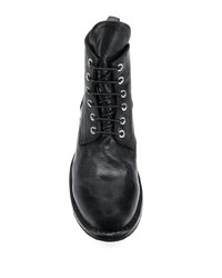 Bottes de loisirs en cuir noires Moma