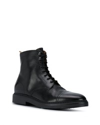 Bottes de loisirs en cuir noires Doucal's