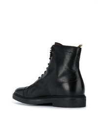 Bottes de loisirs en cuir noires Doucal's