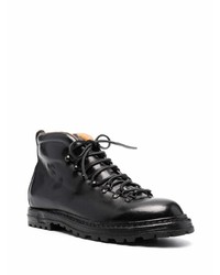 Bottes de loisirs en cuir noires Officine Creative