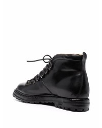 Bottes de loisirs en cuir noires Officine Creative