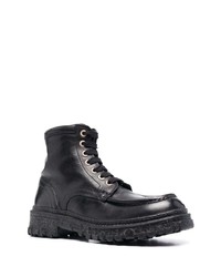 Bottes de loisirs en cuir noires Moma