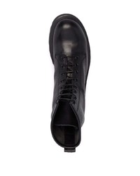 Bottes de loisirs en cuir noires Premiata