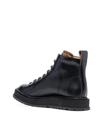 Bottes de loisirs en cuir noires Buttero