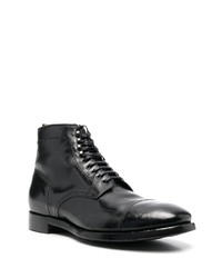 Bottes de loisirs en cuir noires Officine Creative