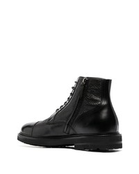 Bottes de loisirs en cuir noires Henderson Baracco