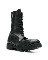 Bottes de loisirs en cuir noires Guidi