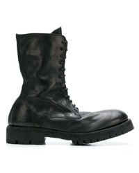 Bottes de loisirs en cuir noires Guidi