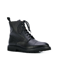 Bottes de loisirs en cuir noires Aiezen