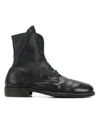 Bottes de loisirs en cuir noires Guidi