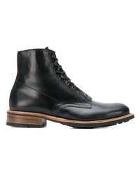 Bottes de loisirs en cuir noires Paraboot