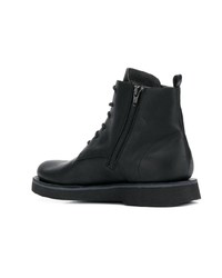 Bottes de loisirs en cuir noires Camper