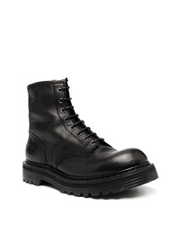 Bottes de loisirs en cuir noires Premiata