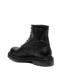 Bottes de loisirs en cuir noires Premiata