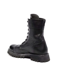 Bottes de loisirs en cuir noires Moma