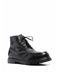 Bottes de loisirs en cuir noires Officine Creative