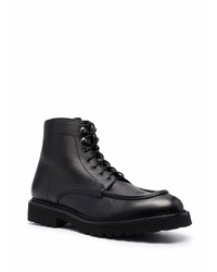 Bottes de loisirs en cuir noires Doucal's