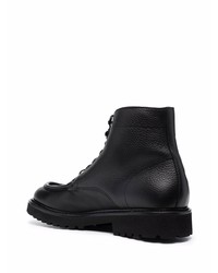 Bottes de loisirs en cuir noires Doucal's