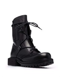 Bottes de loisirs en cuir noires Premiata