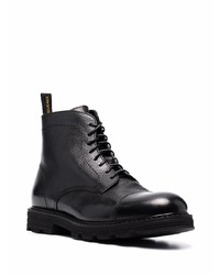 Bottes de loisirs en cuir noires Doucal's