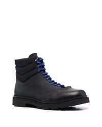 Bottes de loisirs en cuir noires Bally