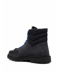 Bottes de loisirs en cuir noires Bally