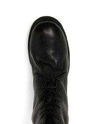 Bottes de loisirs en cuir noires Guidi